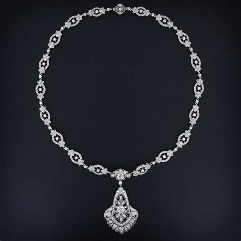 cartier platinum necklace